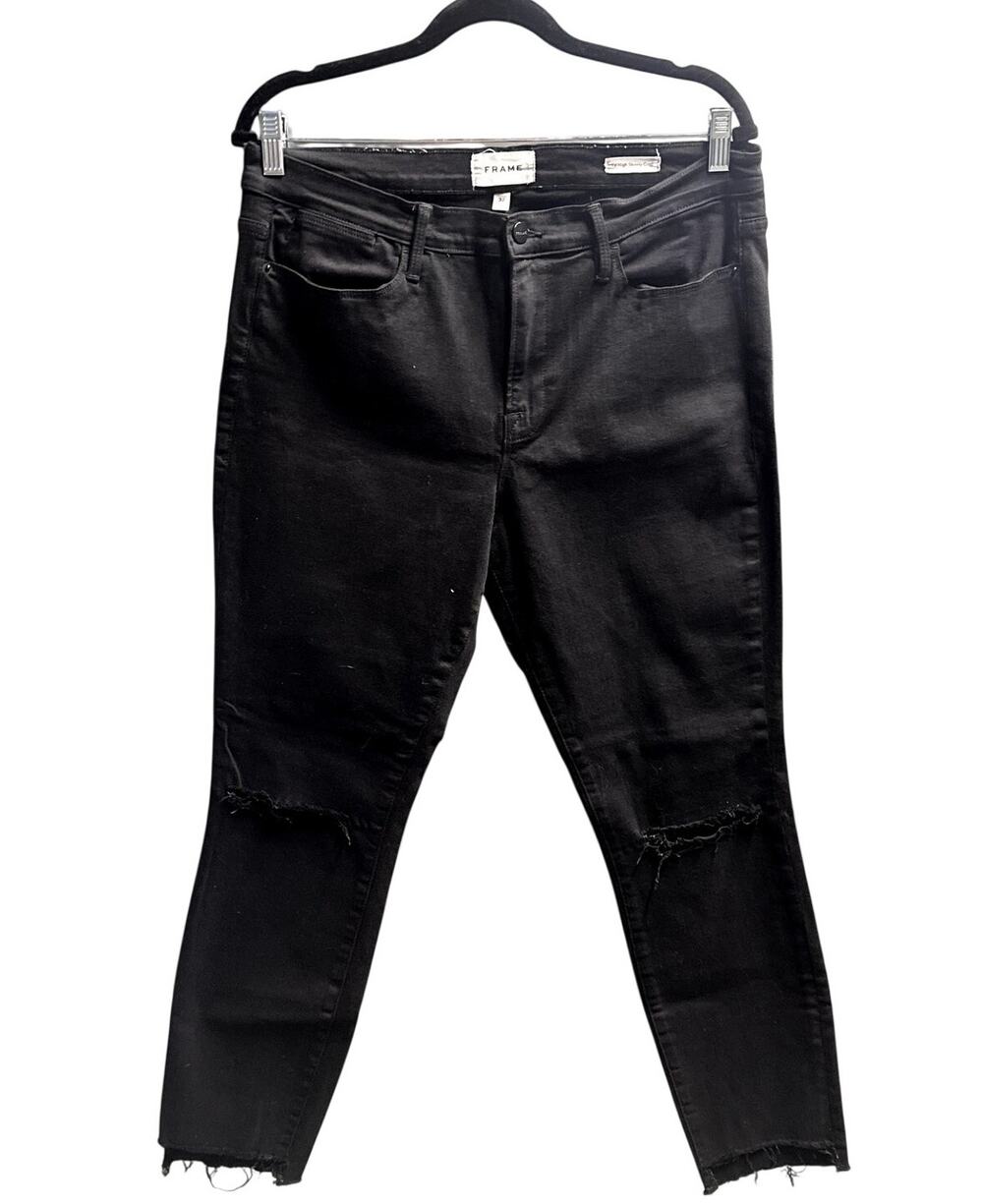 Frame Denim Le High Skinny Crop